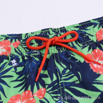 Acepte pantalones cortos de playa personalizados para hombres de tablero asiático